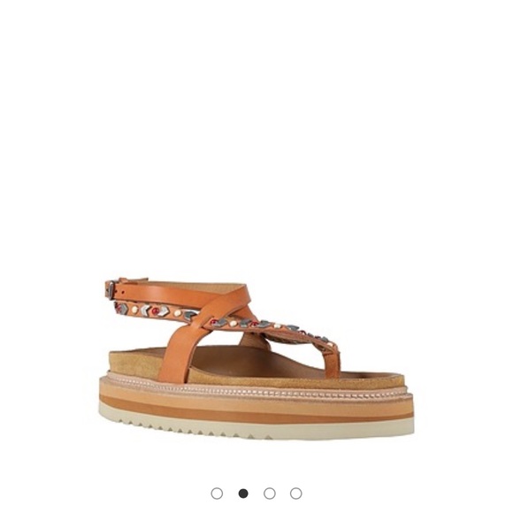 NWOB Isabel Marant Elham Studded Sandals - Picture 3 of 9
